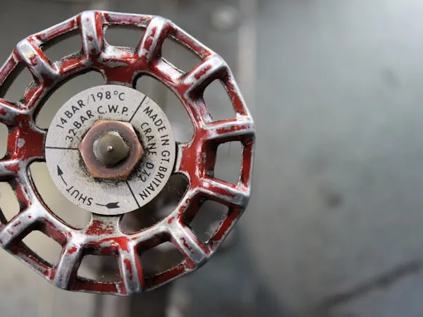Volante de válvula de control de una red contra incendio