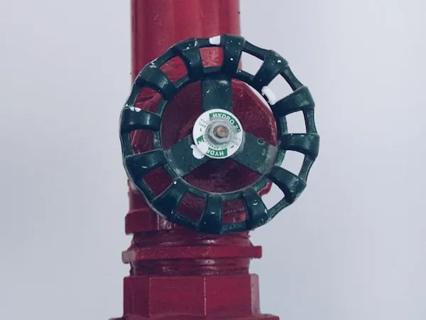 Volante de válvula de control de una red contra incendio
